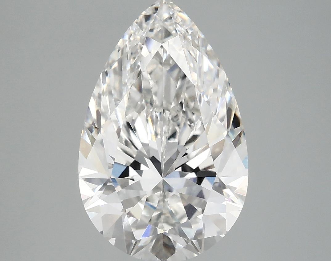 3.07 Carat Pear Shaped Ideal Cut VS1 IGI Certified Lab Grown Diamond