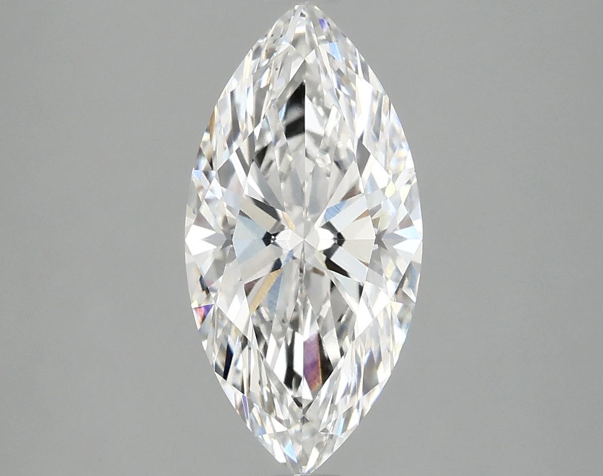 2.4 Carat Marquise Shaped Ideal Cut VS1 IGI Certified Lab Grown Diamond
