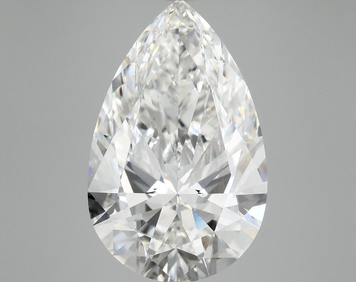 10.07 Carat Pear Shaped Ideal Cut VVS2 IGI Certified Lab Grown Diamond