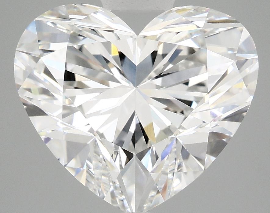 5.05 Carat Heart Shaped Ideal Cut VVS2 IGI Certified Lab Grown Diamond