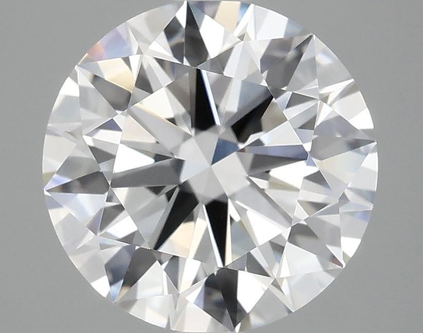 3.08 Carat Round Shaped Ideal Cut VVS2 IGI Certified Lab Grown Diamond
