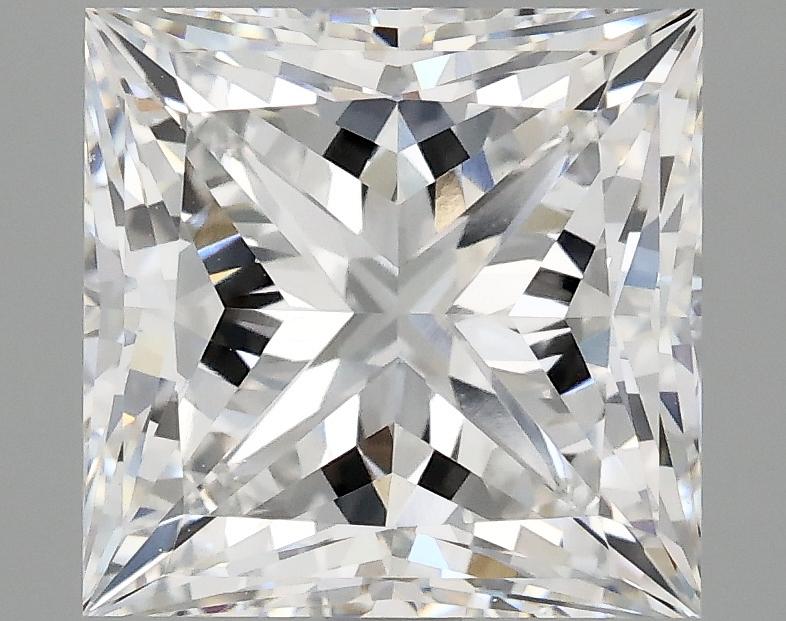 4.1 Carat Princess Shaped Ideal Cut VVS2 IGI Certified Lab Grown Diamond