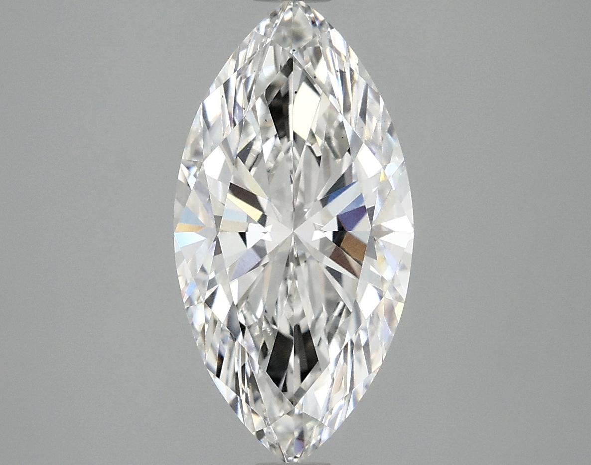 2.56 Carat Marquise Shaped Ideal Cut VS2 IGI Certified Lab Grown Diamond