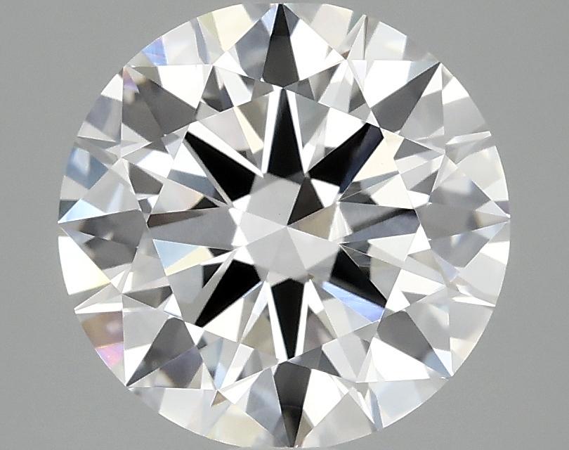3.06 Carat Round Shaped Ideal Cut VVS2 IGI Certified Lab Grown Diamond