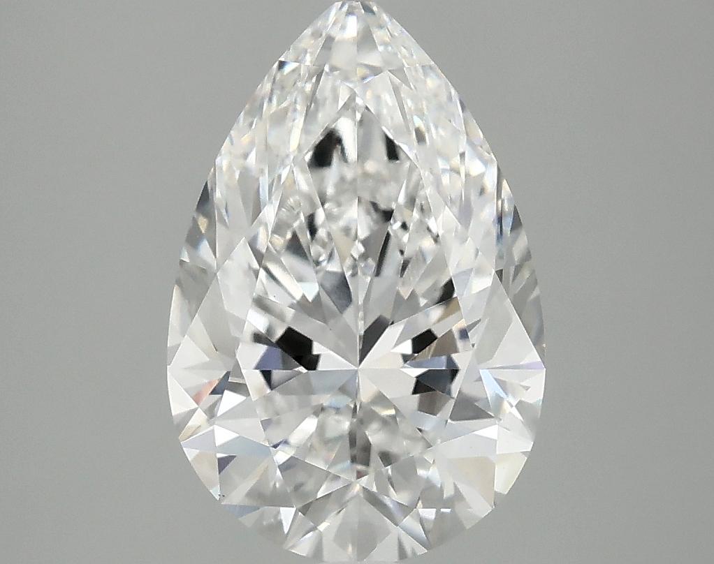 3.02 Carat Pear Shaped Excellent Cut VS1 IGI Certified Lab Grown Diamond