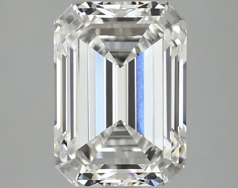 2.98 Carat Emerald Shaped Ideal Cut VVS2 IGI Certified Lab Grown Diamond