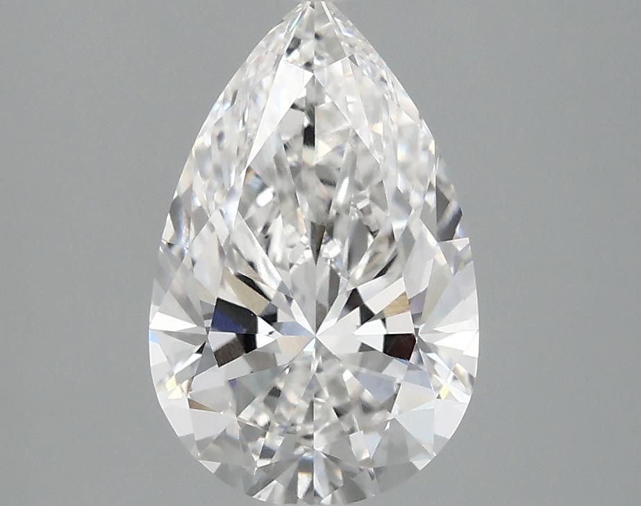 2.0 Carat Pear Shaped Ideal Cut VVS2 IGI Certified Lab Grown Diamond