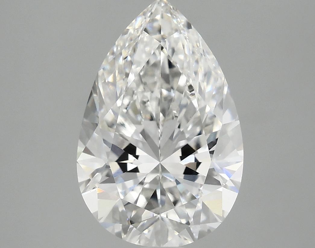 3.07 Carat Pear Shaped Excellent Cut VS1 IGI Certified Lab Grown Diamond