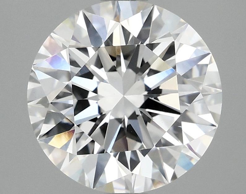 3.01 Carat Round Shaped Ideal Cut VVS2 IGI Certified Lab Grown Diamond