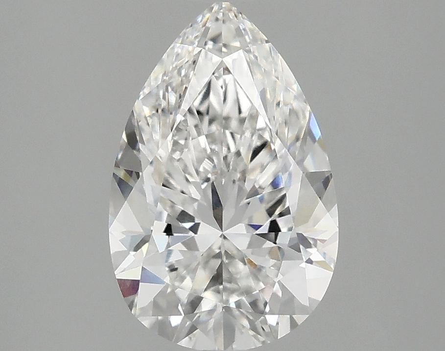 2.08 Carat Pear Shaped Excellent Cut VVS2 IGI Certified Lab Grown Diamond