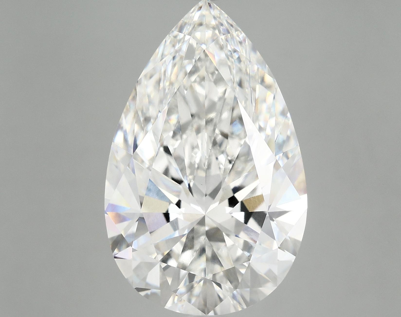 10.45 Carat Pear Shaped Ideal Cut VVS2 IGI Certified Lab Grown Diamond