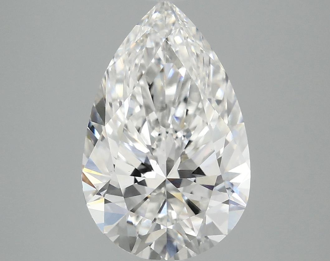 3.07 Carat Pear Shaped Ideal Cut VS1 IGI Certified Lab Grown Diamond