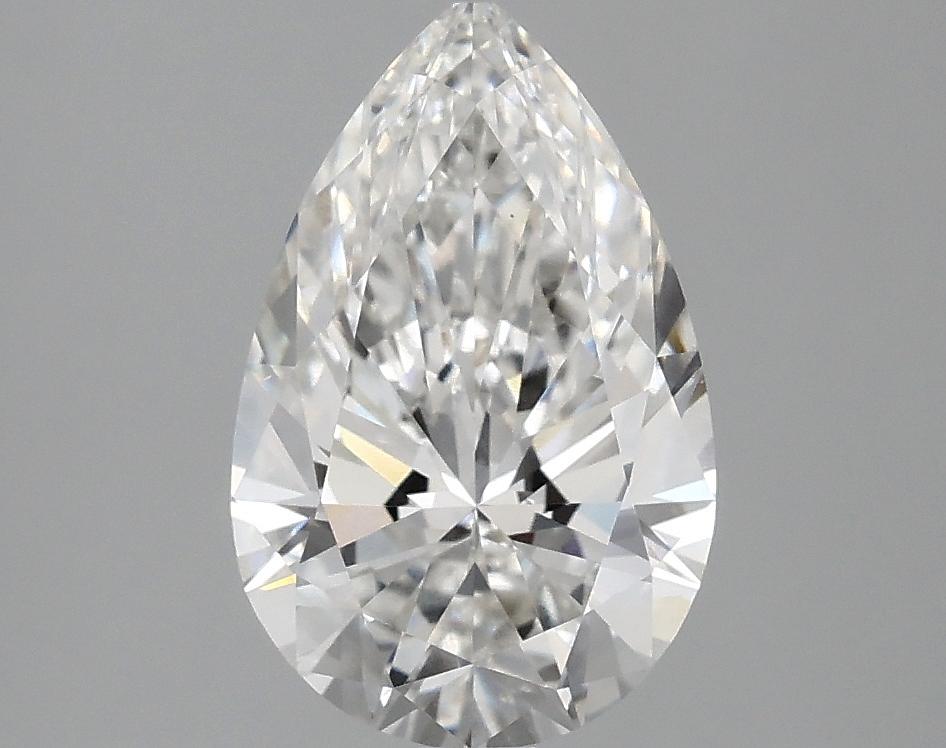 2.05 Carat Pear Shaped Ideal Cut VS1 IGI Certified Lab Grown Diamond