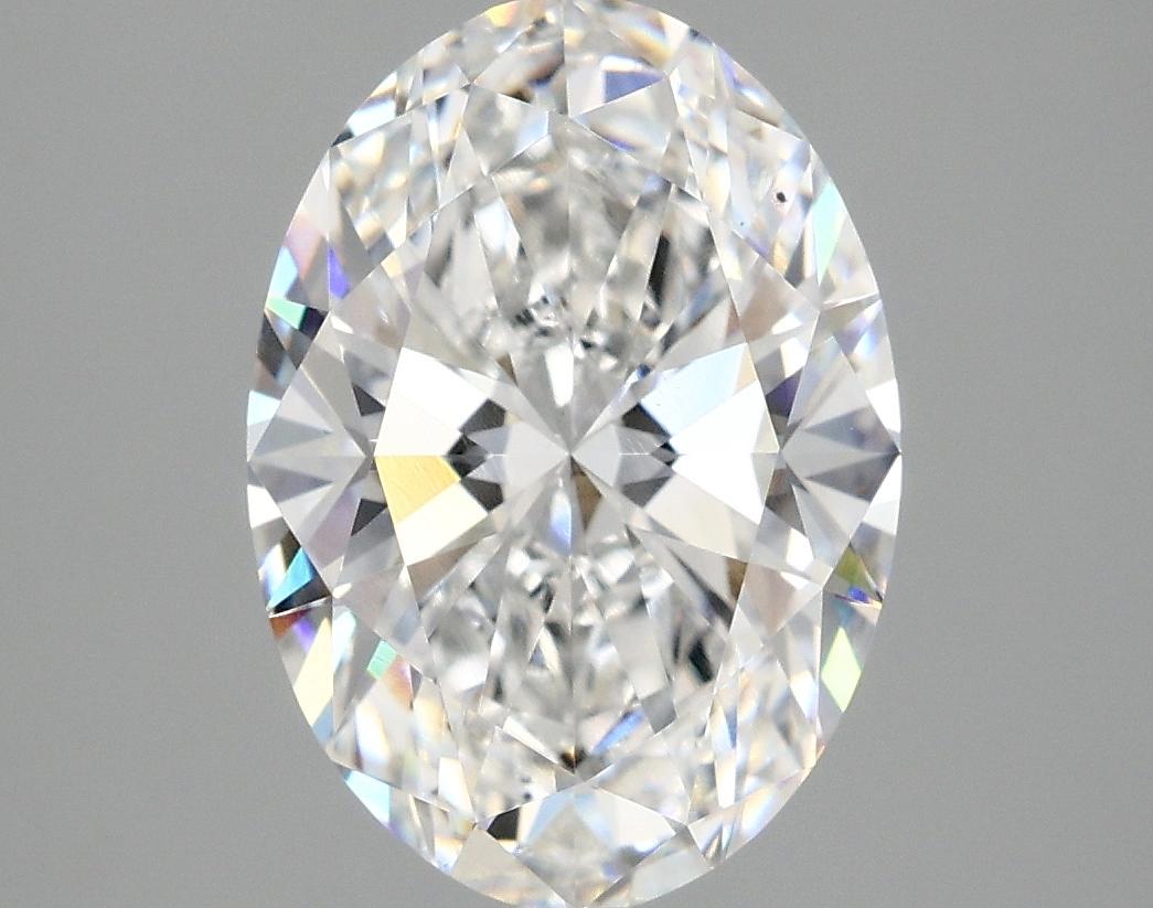 3.08 Carat Oval Shaped Ideal Cut VS2 IGI Certified Lab Grown Diamond