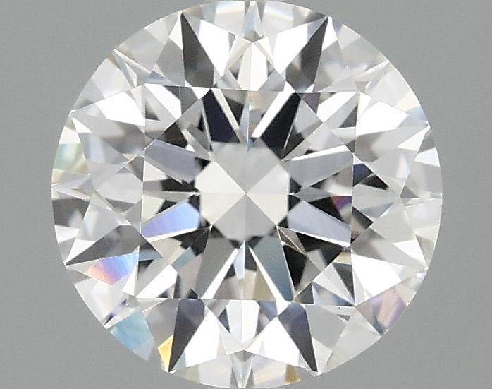2.08 Carat Round Shaped Ideal Cut VVS2 IGI Certified Lab Grown Diamond