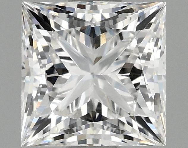 0.95 Carat Princess Shaped Ideal Cut VVS2 IGI Certified Lab Grown Diamond
