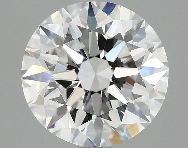 2.05 Carat Round Shaped Excellent Cut VVS2 IGI Certified Lab Grown Diamond