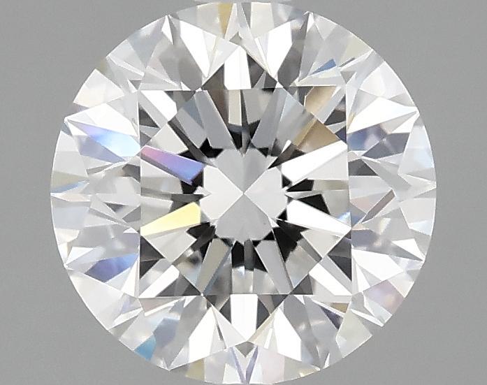 2.07 Carat Round Shaped Excellent Cut VVS2 IGI Certified Lab Grown Diamond