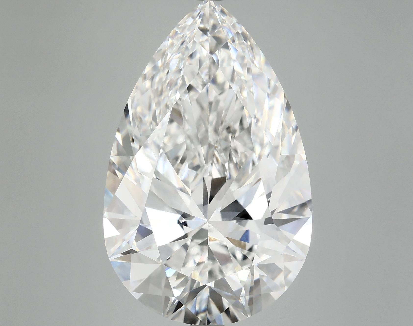 11.31 Carat Pear Shaped Ideal Cut VVS2 IGI Certified Lab Grown Diamond