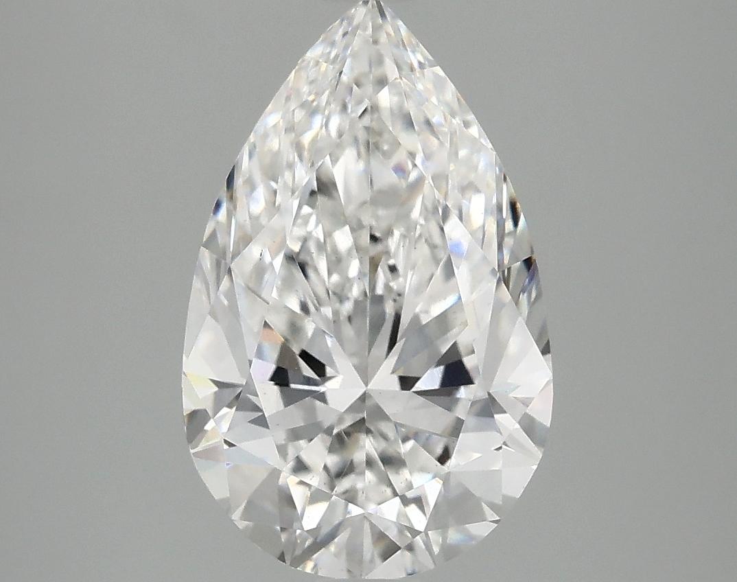 3.08 Carat Pear Shaped Ideal Cut VS2 IGI Certified Lab Grown Diamond