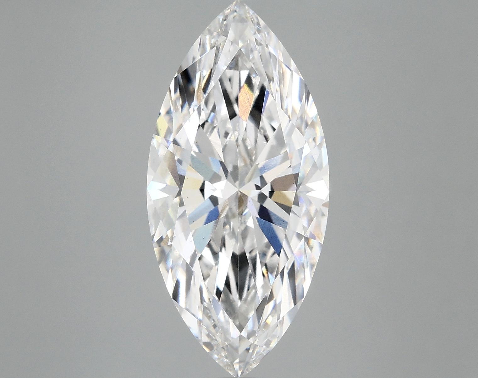 4.92 Carat Marquise Shaped Excellent Cut VS2 IGI Certified Lab Grown Diamond