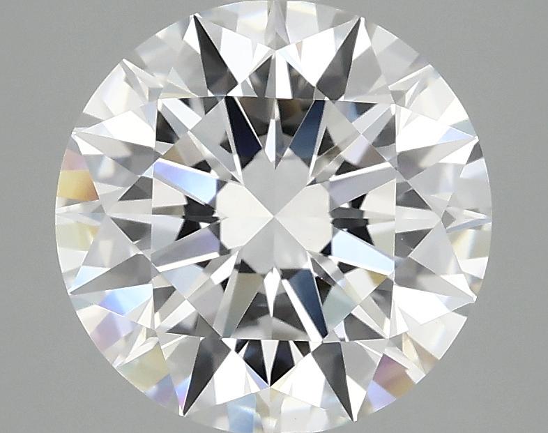 3.08 Carat Round Shaped Ideal Cut VVS2 IGI Certified Lab Grown Diamond