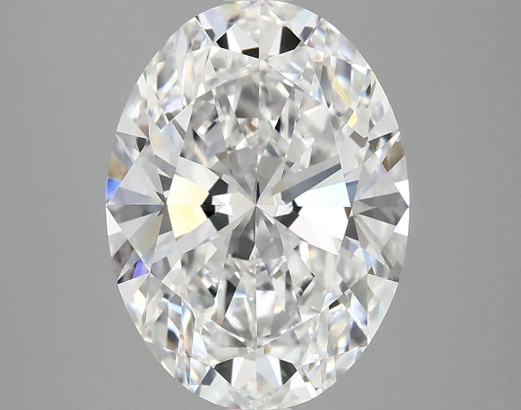 3.84 Carat Oval Shaped Excellent Cut VVS2 IGI Certified Lab Grown Diam ...