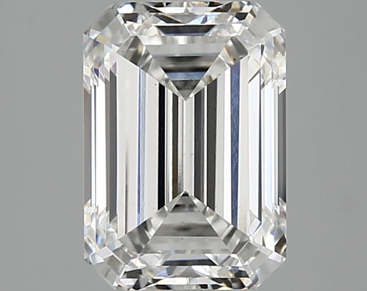 2.89 Carat Emerald Shaped Ideal Cut VS2 IGI Certified Lab Grown Diamond