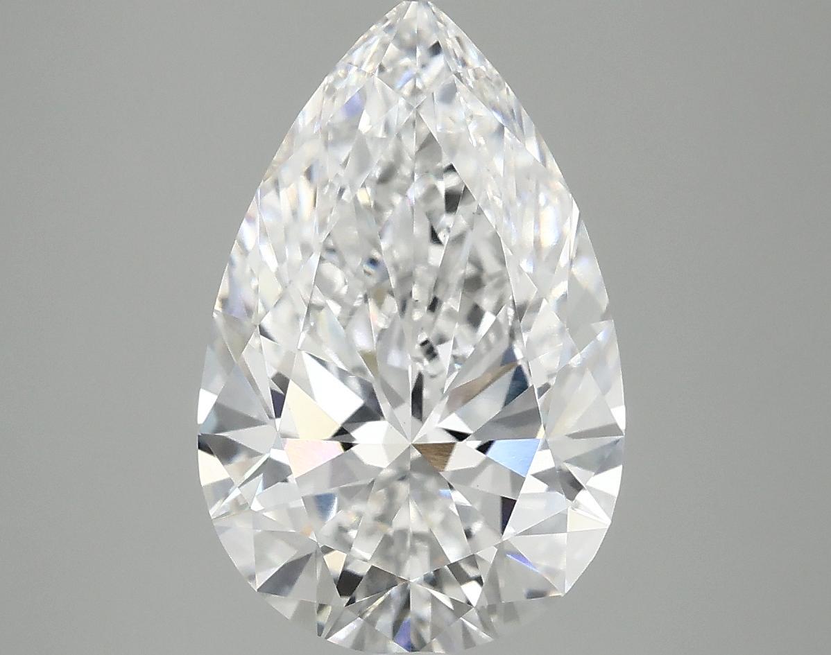 4.03 Carat Pear Shaped Ideal Cut VS1 IGI Certified Lab Grown Diamond