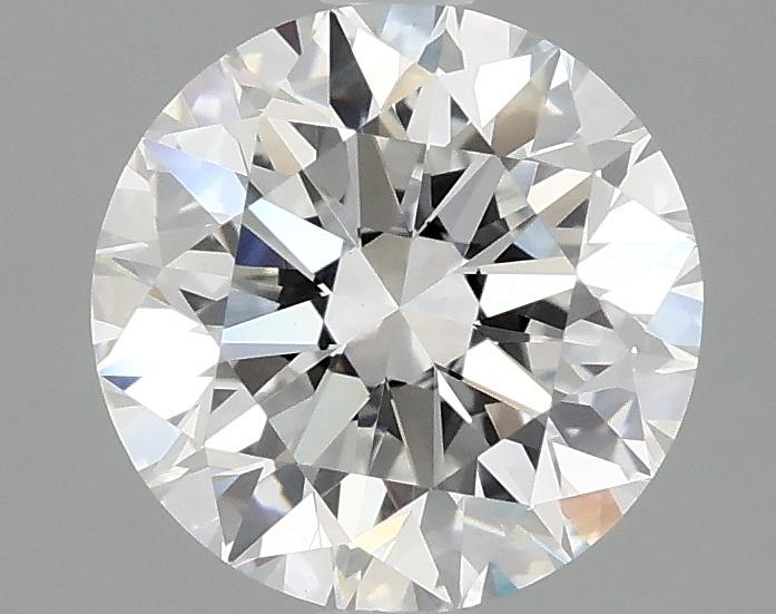2.09 Carat Round Shaped Excellent Cut VS1 IGI Certified Lab Grown Diamond