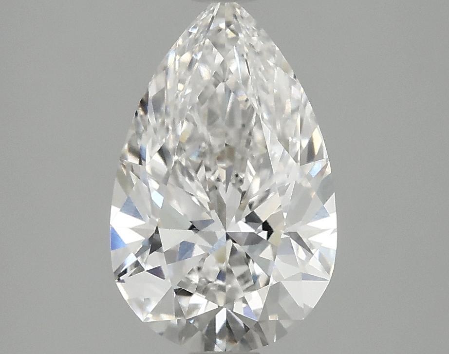 2.0 Carat Pear Shaped Ideal Cut VVS2 IGI Certified Lab Grown Diamond