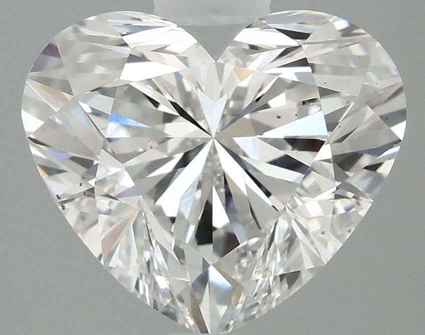 3.07 Carat Heart Shaped Ideal Cut VS2 IGI Certified Lab Grown Diamond