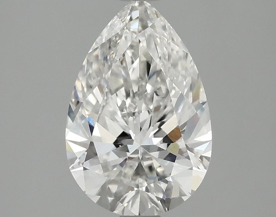 2.07 Carat Pear Shaped Excellent Cut VS1 IGI Certified Lab Grown Diamond