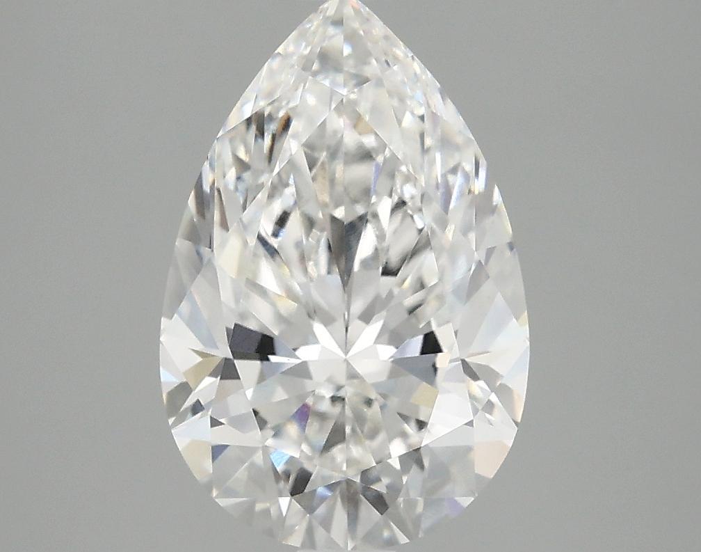 3.09 Carat Pear Shaped Excellent Cut VVS2 IGI Certified Lab Grown Diamond