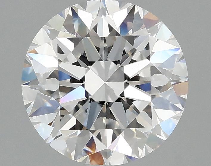 2.08 Carat Round Shaped Excellent Cut VVS2 IGI Certified Lab Grown Diamond