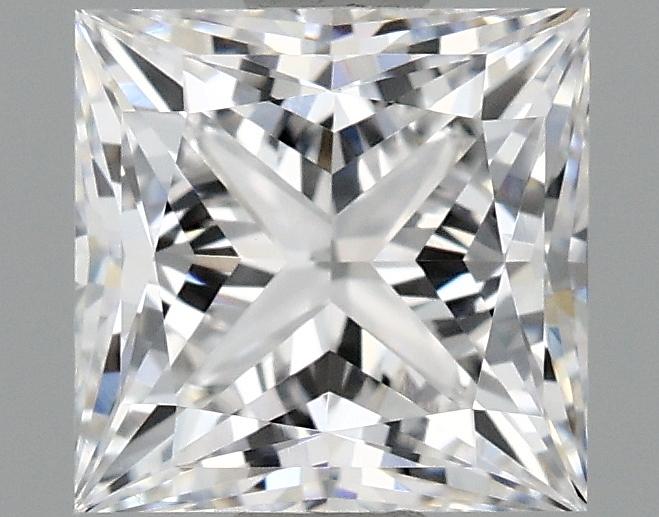 1.09 Carat Princess Shaped Ideal Cut VVS2 IGI Certified Lab Grown Diamond