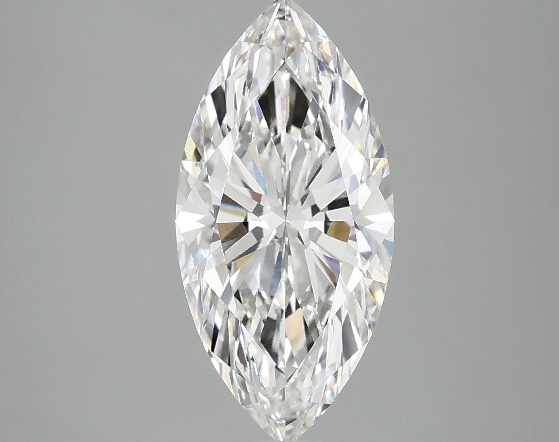 2.09 Carat Marquise Shaped Excellent Cut VVS2 IGI Certified Lab Grown Diamond