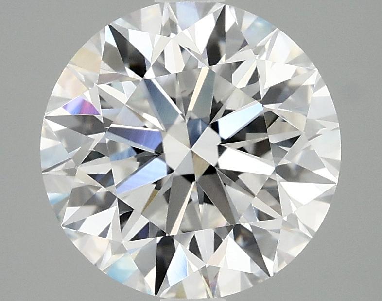3.1 Carat Round Shaped Excellent Cut VVS2 IGI Certified Lab Grown Diamond