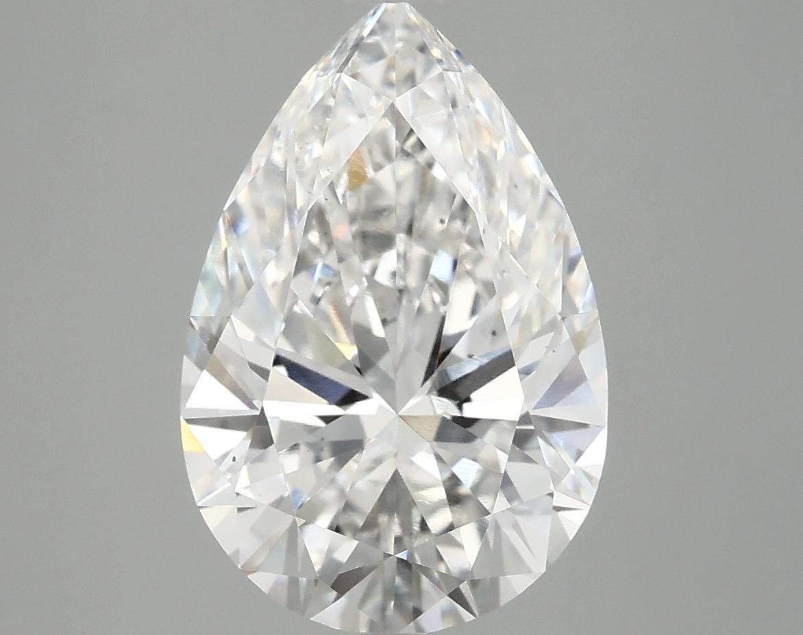 4.05 Carat Pear Shaped Excellent Cut VS2 IGI Certified Lab Grown Diamond
