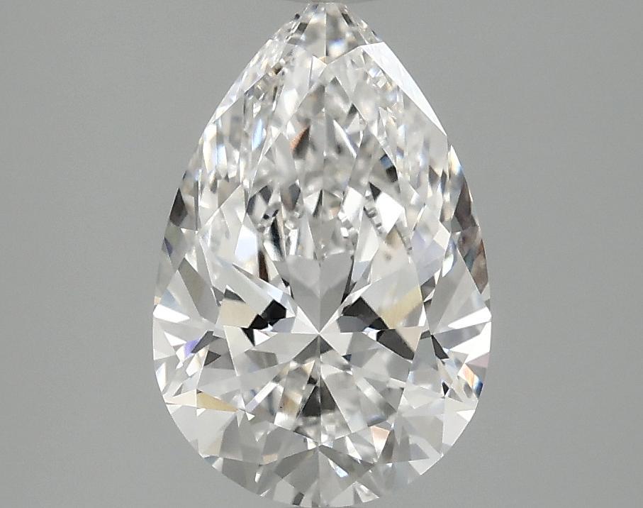 2.09 Carat Pear Shaped Excellent Cut VVS2 IGI Certified Lab Grown Diamond