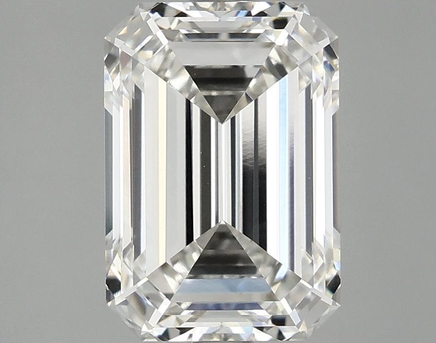 3.1 Carat Emerald Shaped Ideal Cut VVS2 IGI Certified Lab Grown Diamond