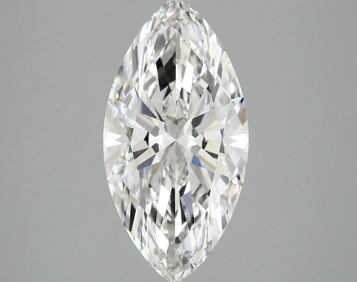 2.34 Carat Marquise Shaped Ideal Cut VVS2 IGI Certified Lab Grown Diamond