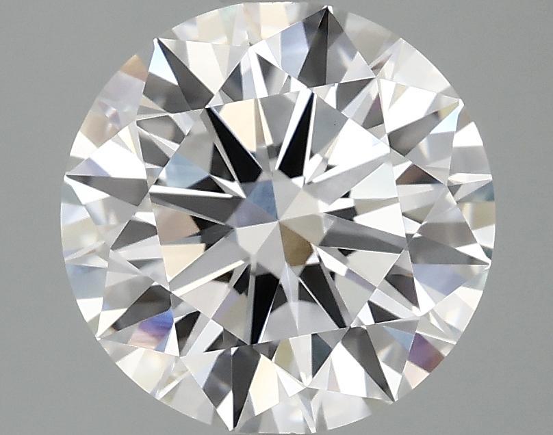 3.06 Carat Round Shaped Ideal Cut VVS2 IGI Certified Lab Grown Diamond