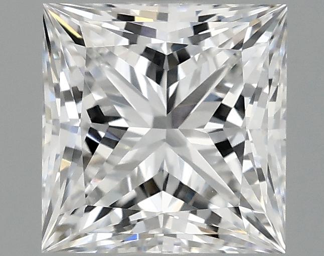 1.04 Carat Princess Shaped Ideal Cut VVS2 IGI Certified Lab Grown Diamond