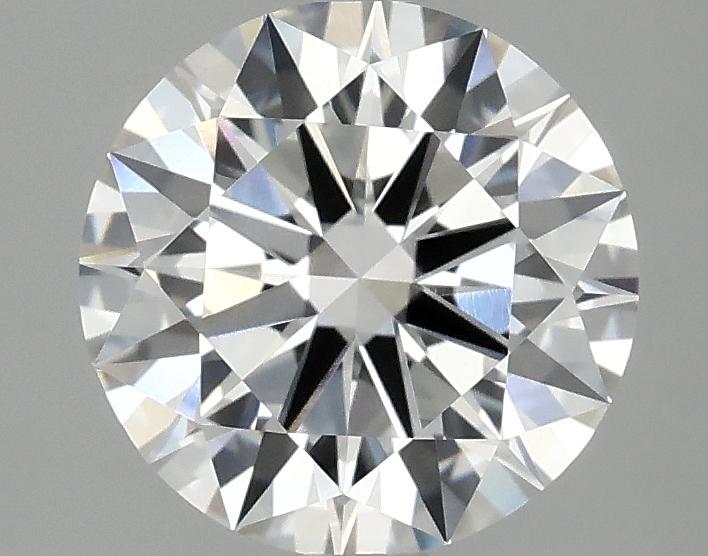 2.06 Carat Round Shaped Ideal Cut VVS2 IGI Certified Lab Grown Diamond