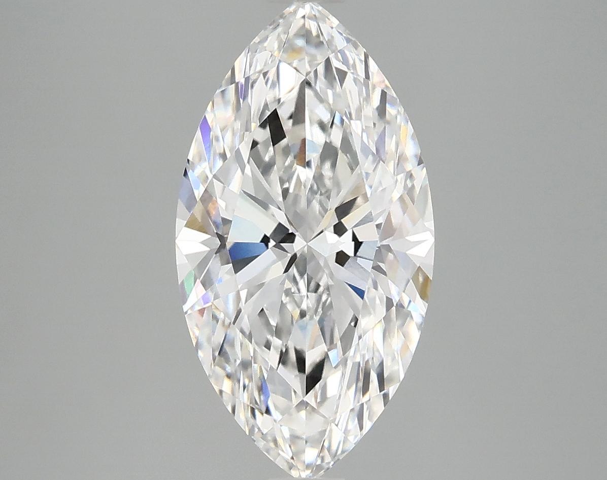 3.02 Carat Marquise Shaped Excellent Cut VVS2 IGI Certified Lab Grown Diamond