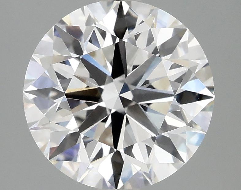 3.09 Carat Round Shaped Excellent Cut VVS2 IGI Certified Lab Grown Diamond