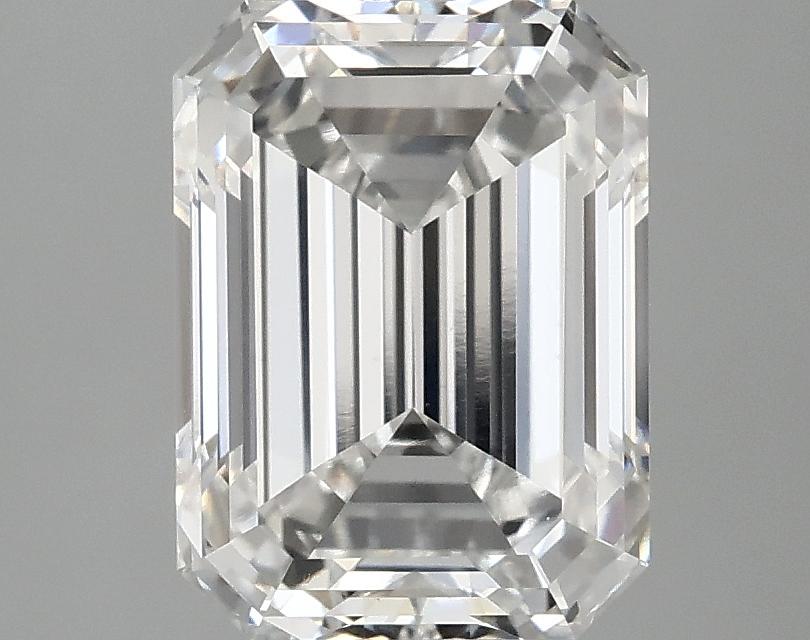 3.09 Carat Emerald Shaped Excellent Cut VVS2 IGI Certified Lab Grown Diamond