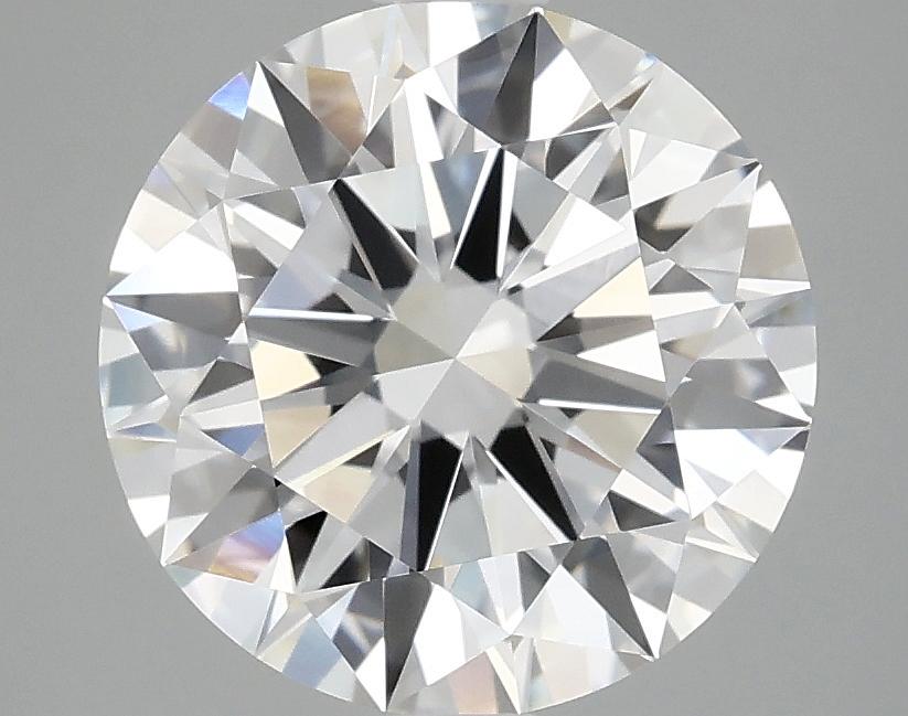 3.07 Carat Round Shaped Ideal Cut VVS2 IGI Certified Lab Grown Diamond