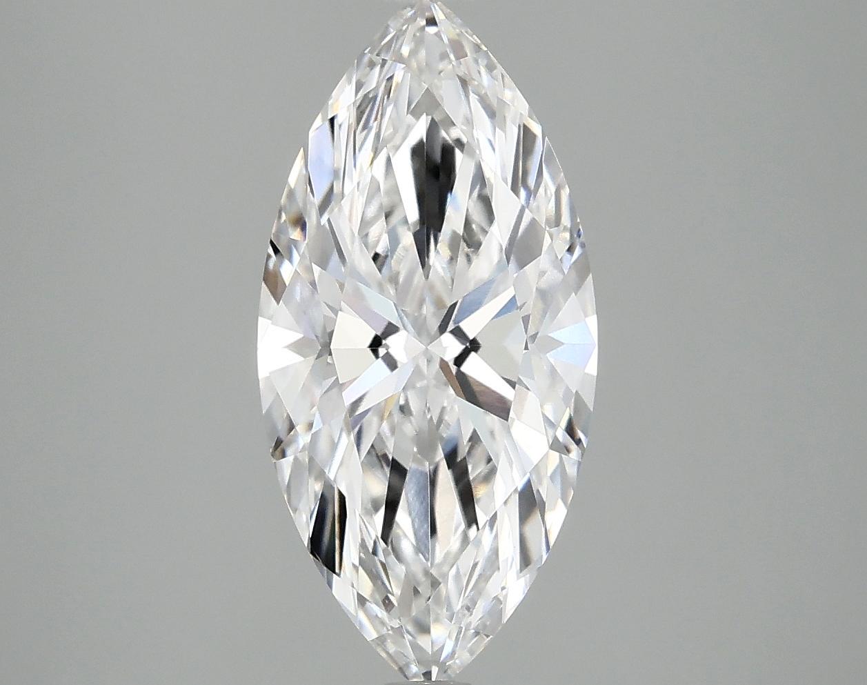 2.9 Carat Marquise Shaped Excellent Cut VS1 IGI Certified Lab Grown Diamond